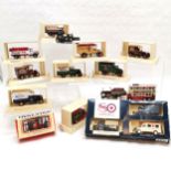 Collection of Matchbox Yesteryear vehicles all boxed, Carlsberg 1932 model AA Ford, Whitbread 1922