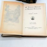 1930's complete set of 4 books 'Mr Punch's History of Modern England' by Charles Larcom Graves (