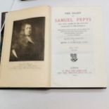 1923 India paper edition complete 'Diary of Samuel Pepys' in 3 volumes (i #1-3 1659-63 ii #4-6