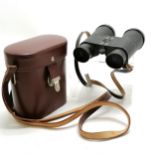 Carl Zeiss notarem 10x40B mc binoculars in original fitted carry case - in used condition