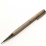 Yard-o-led silver propelling pencil in original box with instructions ~ no obvious damage