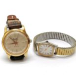 Vintage mudu doublematic automatic gents wristwatch (32mm case) - in used condition but runs BUT