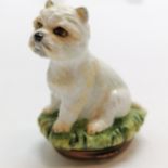 Halcyon Days West Highland terrier bonbonniere - 6cm high & no obvious damage