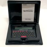 Franklin electronic spellmaster in original retail box with users guide - seems to be working