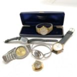 Qty of mechanical wristwatches inc Seiko 5 automatic, Bravingtons wetrista (boxed) etc - for