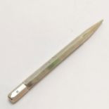 Silver propelling pencil by JM&Co - 11.5cm & total weight 24.5g ~ some dents