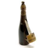 Novelty antique horn / brass / steel cigar cutter in the form of a Kupferberg champagne bottle