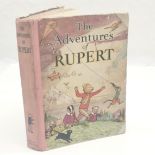 1939 The Adventures of Rupert (Daily Express annual) - with old repairs but still fully readable