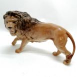 Large Beswick male snarling lion figure 26cm long x 17cm high - No obvious damage