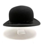 Jackmans (Dorchester) Æolian perfect ventilation bowler hat - size 6 7/8 ~ in good used clean