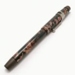 Delarue Onoto 14ct gold nib fountain pen 13.5cm long- has signs of wear