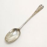 1919 heavy gauge silver stuffing spoon by Josiah Williams & Co (David Landsborough Fullerton) - 29.