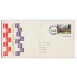 L S Lowry hand signed 1967 GPO British paintings first day cover celebrating the 1/6 stamp ("