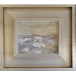 Jose Maria Fibla framed oil on board painting of a landscape 'Paisaje' - frame 36cm x 41cm