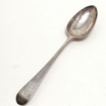 Antique 1779 silver table spoon by William Sumner & Richard Crossley - 21.5cm & 58g