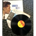 Chuck Berry hand signed LP (NPL 28024) - the album is a/f and the signature does have some