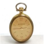 Carl Bucherer vintage oval pendant quartz watch - 3cm drop - SOLD ON BEHALF OF THE NEW BREAST CANCER