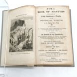 Antique Dean and Munday book Fox's book of martyrs : containing the lives, sufferings & deaths, of