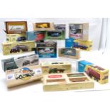 Qty of boxed Corgi cars, heavy haulage, vans etc inc Lovejoy Morris Minor, Spender Ford Sierra,