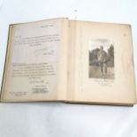 Album containing ephemera / newspaper articles relating to WWI by Captain Rev Charles Graham Swann