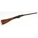 Antique German made air rifle in unusable condition (for decoration purposes) - 92cm long
