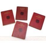4 volumes of Chopin Klavierwerke music books, 1,2,3 in heavy used condition, Band 2 volume minus