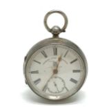 Antique Chester hallmarked silver cased King of Clubs pocket watch by Charles Owen (Sheffield) -