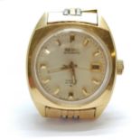 Ladies Seiko automatic gold plated wristwatch on original bracelet - runs BUT WE CANNOT GUARANTEE