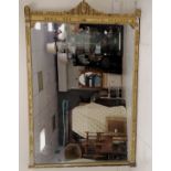 Very large Antique gilt framed wall mirror, with some losses to frame but have some loose pieces,