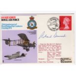 1974 RAF No 100 Squadron cover #25 hand signed by Wing Commander Roland Prosper "Bee" Beamont CBE