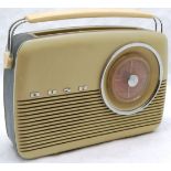 Vintage Bush radio, Receiver type TR 82C serial number 346/077797, not tested,27 cm high, 35 cm