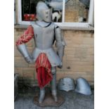 Vintage display suit of armour - 176cm high