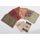Qty of maps inc antique, Philips' Flag Pins for war maps, District Railway map of London,