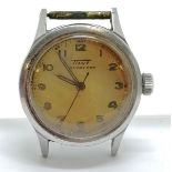 Tissot Aquasport stainless steel manual wind wristwatch (30mm case) - runs BUT WE CANNOT GUARANTEE