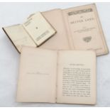 3 x small / miniature books - 1839 The Hand-book of heraldry (Robert Tyas), 1865 The Better land