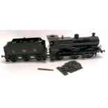 Live steam model of a 0-6-0 LMS locomotive #4302 and tender - 53cm long ~ the original London