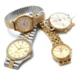 Gents 2 tone Tissot seastar quartz wristwatch (34mm case), ladies gold tone Tissot quartz wristwatch