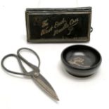 Antique 'The West end needle case' by H Milward & Sons (Redditch) - folded out 21cm x 13cm and