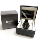 Barkers of Kensington gents quartz wristwatch (42mm case) in unworn condition with original box /