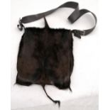 FSP Collection (Cape town) real antelope hide / fur handbag (40cm x 30cm) - in overall good