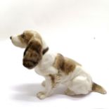 Hutschenreuther cocker spaniel dog figure - 13cm high and the leg has been repaired