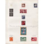 Germany stamp collection in album ~ mostly Allied Occupation inc varieties, Ruhleben POW Camp,