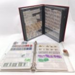 Lighthouse LZS 4/32 stockbook with collection / quantity of used GB stamps from QV to QEII t/w loose