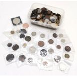 Qty (@350+) coins from UK & world