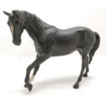 Beswick Black Beauty horse figurine - 17cm high with no obvious damage