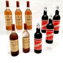 Marques De Murrieta Rioja Reserva 1987 part case of 5 bottles, 1 has leaked, t/w 4 bottles of