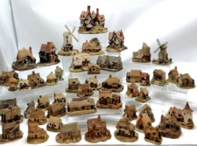 Extensive collection of Lilliput Lane (@50) inc Ship Inn, Smallest Inn, Bridle Way, Tintagel, The