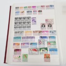 Malaysia collection in red stockbook with various states inc Penang, Federated Malay States, North