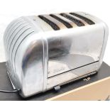 Dualit chrome 4 slice toaster, Not tested.