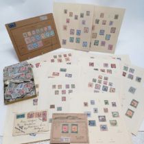 Useful Sudan stamp collection inc 1948 new Arabic camel design set on FDC, 1936 set ovptd SG etc +